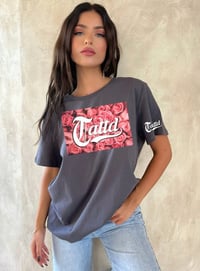 CHARCOAL ROSE 🌹 TATTD TEE!!!