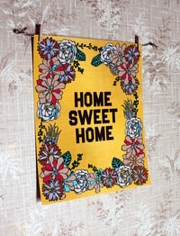Image 2 of Succulent Home Sweet Home-11 x 14 print
