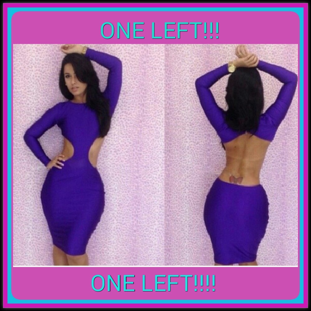 Image of Purple Pops! Dress