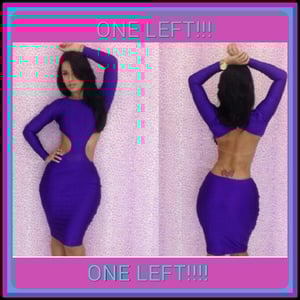 Image of Purple Pops! Dress