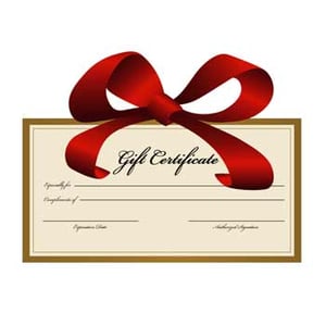 Image of BDO "Twilight" Gift Certificate for 3 people