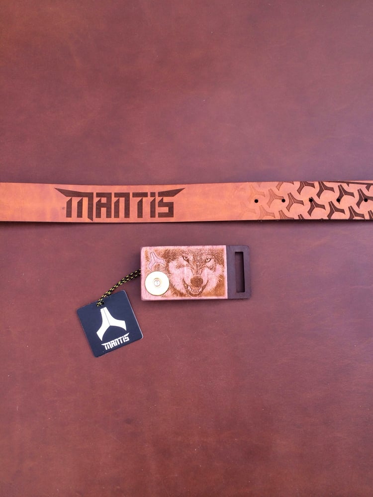 Image of Mantis Wolf belt & buckle combo