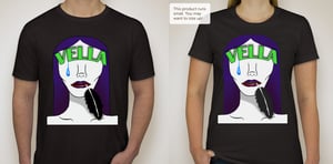 Image of Starlet - black crew neck (men's and women's)