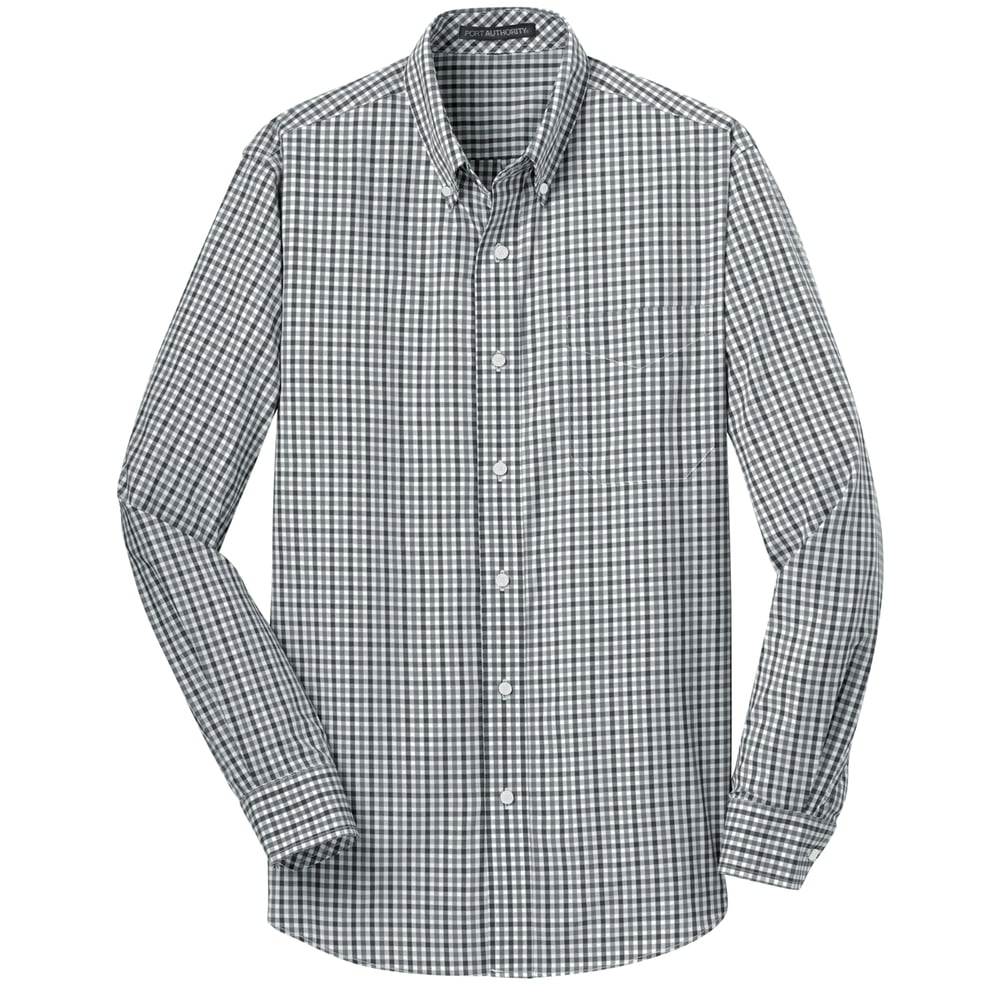Men's Long Sleeve Gingham Easy Care Shirt (S654) / Corporate Apparel, Inc.