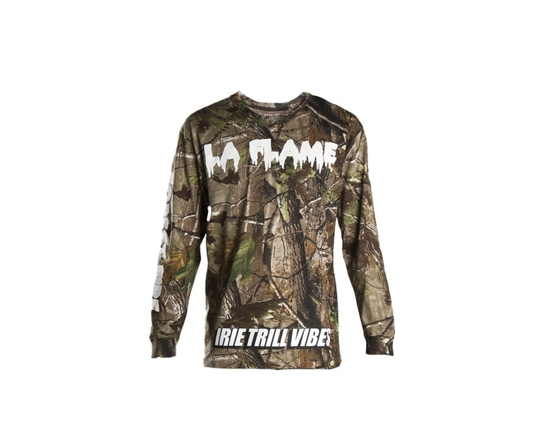 Image of Kxvin Wa$abi/LA FLAME DEDICATION SHIRT