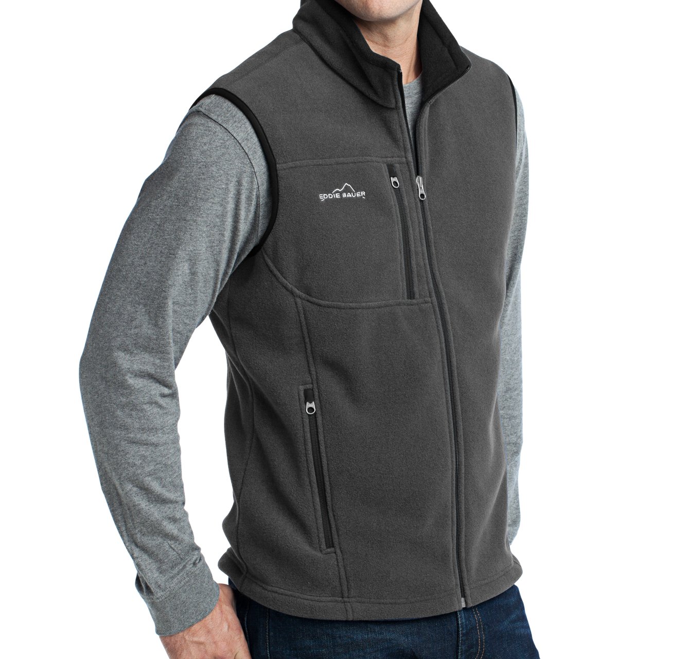 Men's Eddie Bauer Fleece Vest (EB204) / Corporate Apparel, Inc.