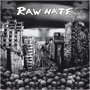 Image of RAW HATE "S/T" 12"