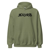 Image 3 of JACKONUTS ON YOU BLACK UNISEX HOODIE