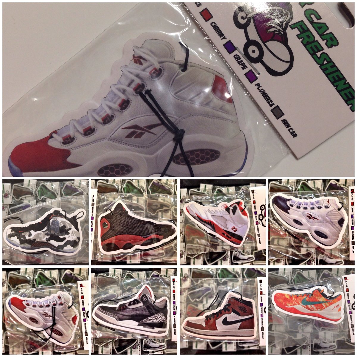 Sneaker Air Fresheners / flawless fashion accessories