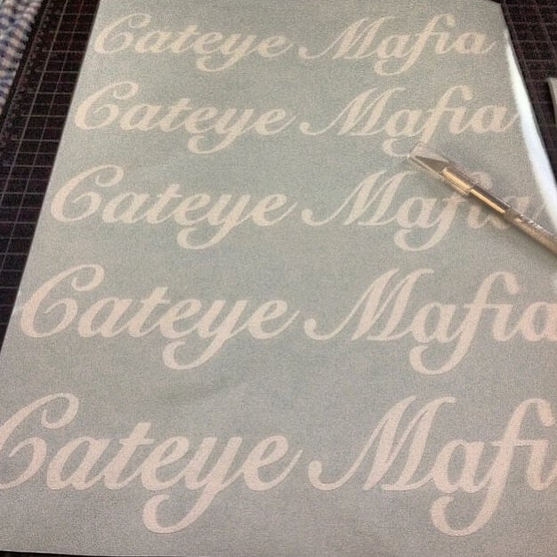 Image of Cateye Mafia Vinyl Decal