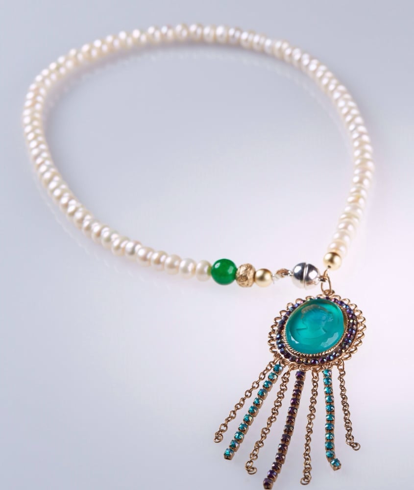 Image of Perlenkette "Königlich"