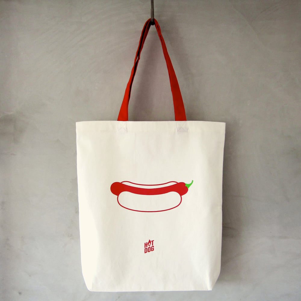 Image of Hot Dog Tote Bag