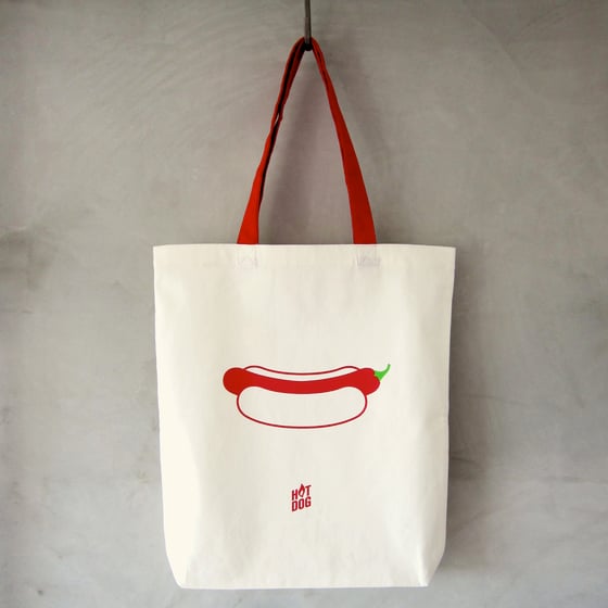 Image of Hot Dog Tote Bag