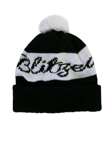 Image of Black & White Bobble Hat