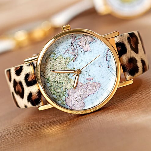 Image of CUTE MAP WATCH S0120