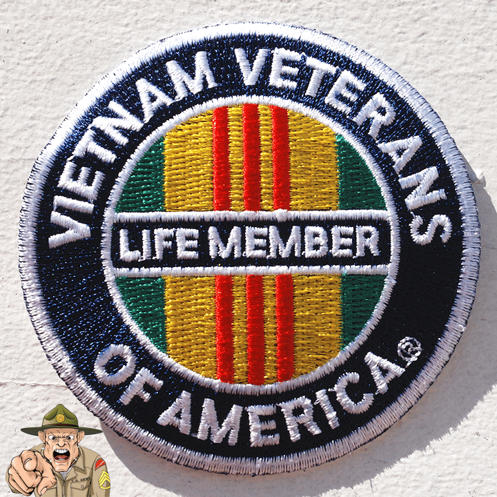 VIETNAM VETERANS VVA LIFE MEMBER P34 Command Headquarters