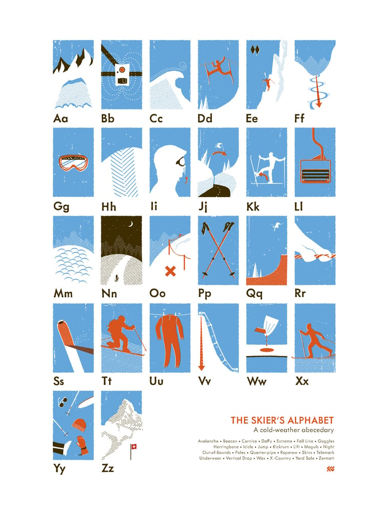 Image of The Skier's Alphabet