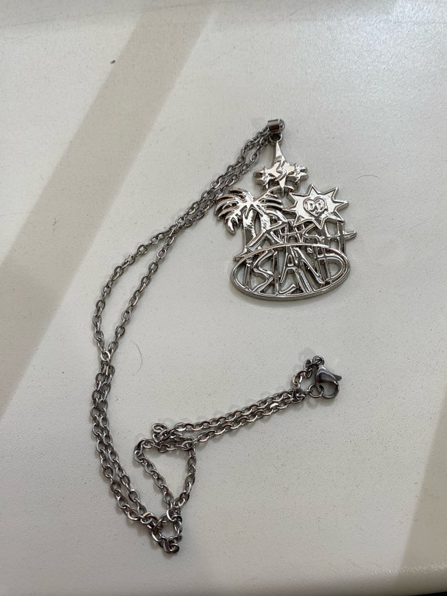 Trash island Necklace