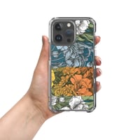 Image 17 of Art Nouveau Inspired Colorful Quartet Boho Hippie Floral Sketch Clear Case for iPhone®