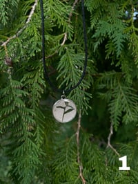 Image 2 of Pressed Flower Necklace [W/o Border] 