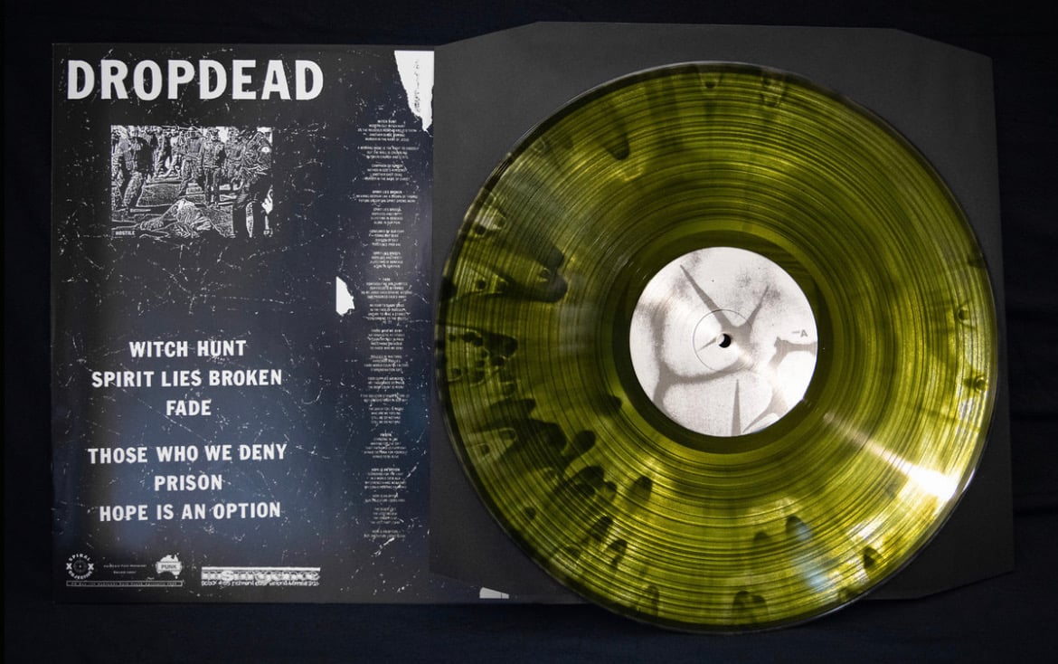 Image of Dropdead - "Discography Vol. 2" LP (Color)
