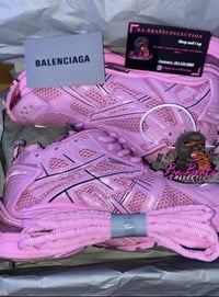 Pink Balenciaga Runners