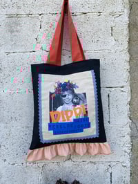 Image 1 of Bolsiña feita a man. PIPPI negra. Deseñi exclusivo!