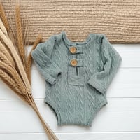 Image 1 of Sage Photoshooting boys bodysuit | Asher | 0-3 months 