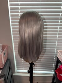 Image 1 of 12 inch gray bob 