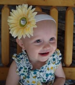 Image of Floral Baby Headband