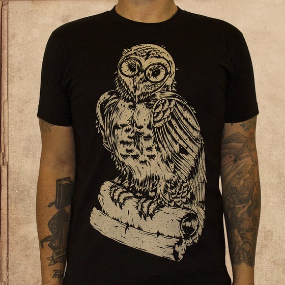 Image of Harry Potter Owl - discharge inks - unisex - new
