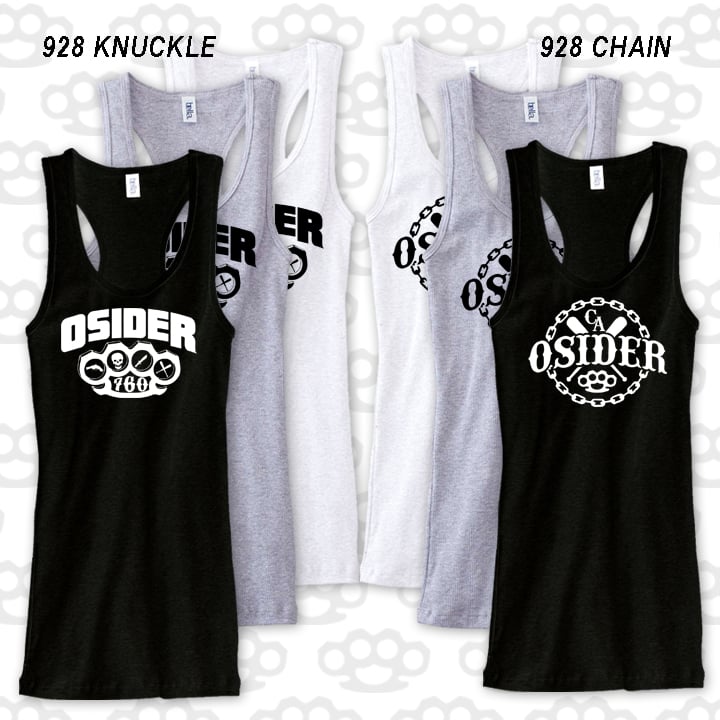Image of KNUCKLE & CHAIN GIRL TANK
