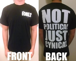 Image of Not Political Just Cynical Tee