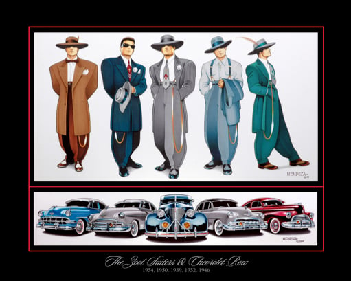 Image of The Zoot Suiters & Chevrolet Row