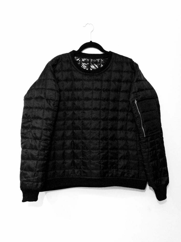 Image of QUILTED SWEATSHIRT