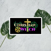 Image 1 of Christian Witch stickers