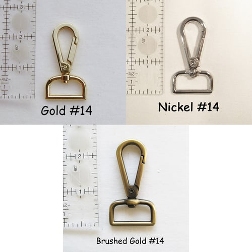 Image of Nylon Webbing Shoulder Strap - Adjustable - 1" (inch) Wide - Your Choice of Color, Length & Hook #14