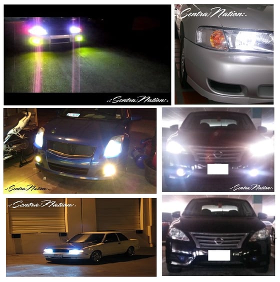 Image of Xenon 6000K Ultra White HID Kit (All year Sentras)