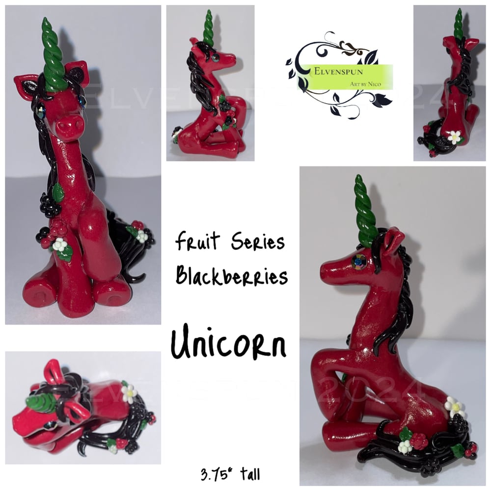 Image of Fruit Series Blackberries Collection Sculptures