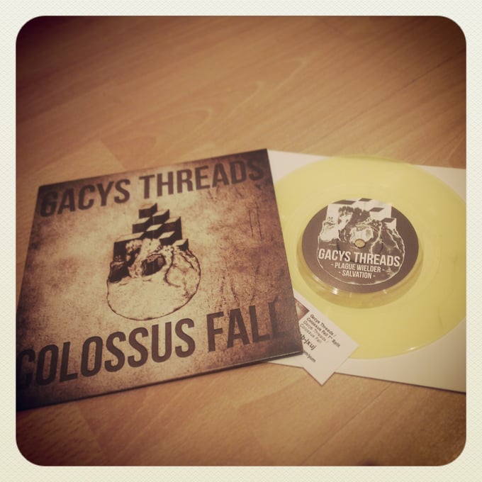 Image of Gacys Threads / Colossus Fall 7" split