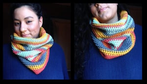 Image of Vibrant Color Cowl