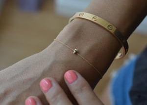 Image of Kardashian love bracelet
