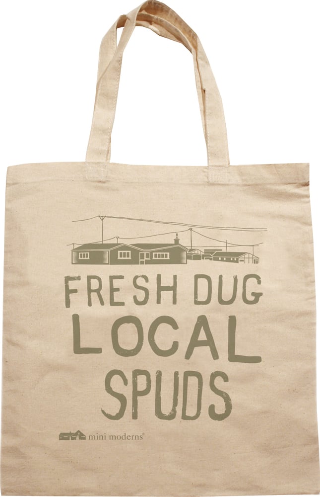 Image of Cotton Tote - Spuds