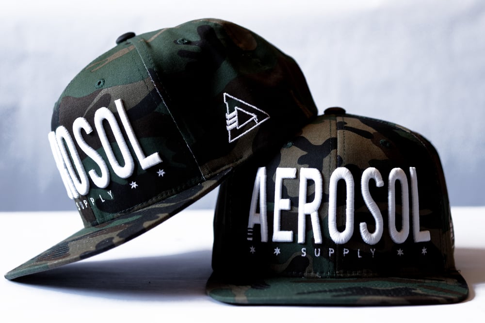 Image of Camo/White Snapback