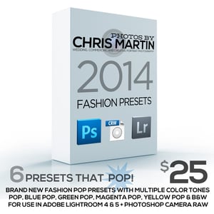 Image of *NEW*  2014 Fashion Pop! Preset Pack