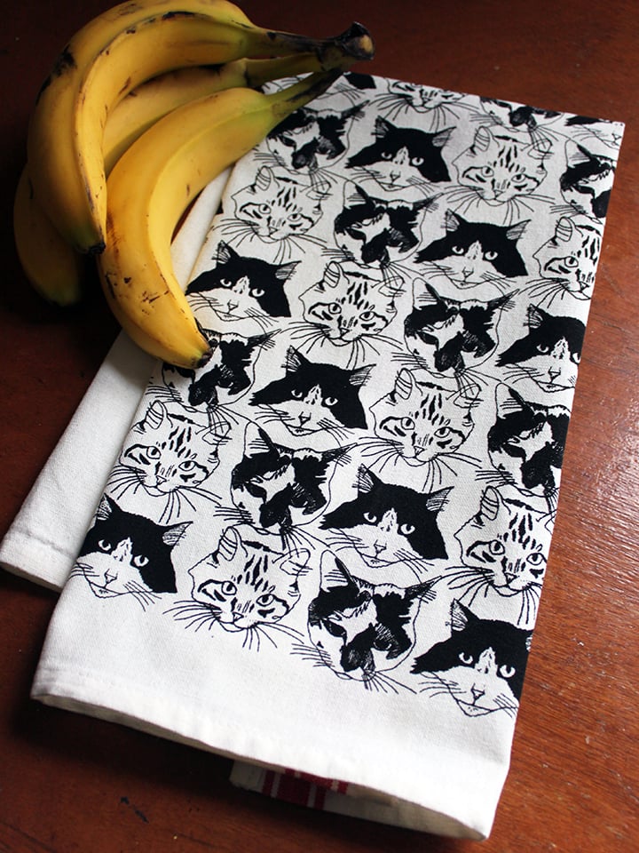 Catmouflage Kitchen Towel