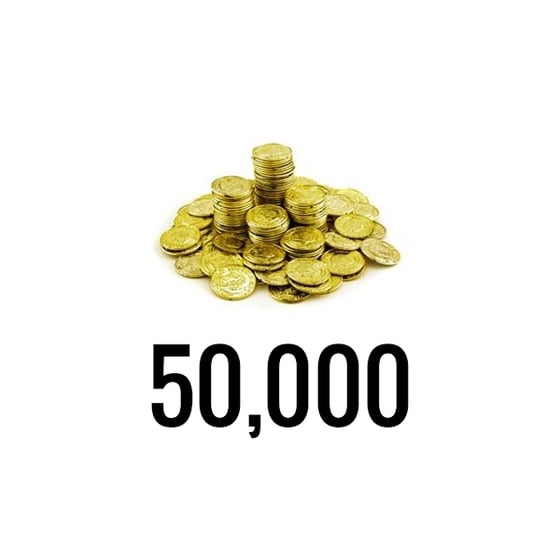 Image of 50,000 Coins 