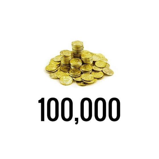 Image of 100,000 Coins