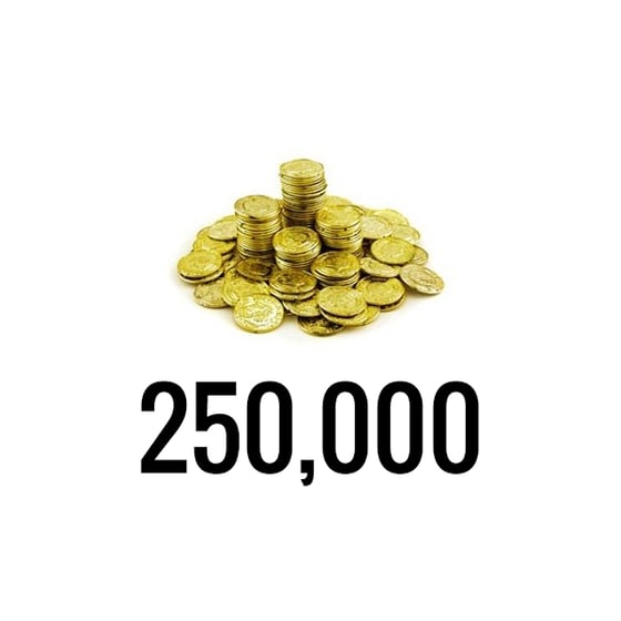 Image of 250,000 Coins