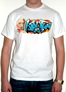 Image of Blue Kane Graffiti Premium Tee